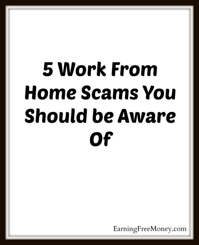 5 Work from Home Scams You Should Be Aware Of