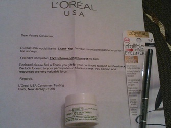 L'OREAL Free Makeup Products