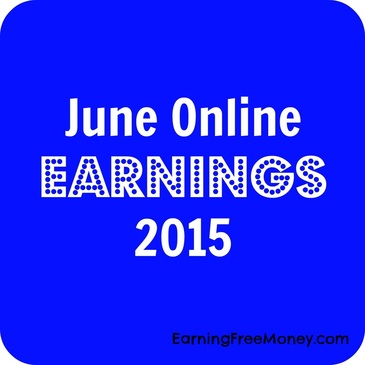 June Online Earnings 2015  via  www.earningfreemoney.com